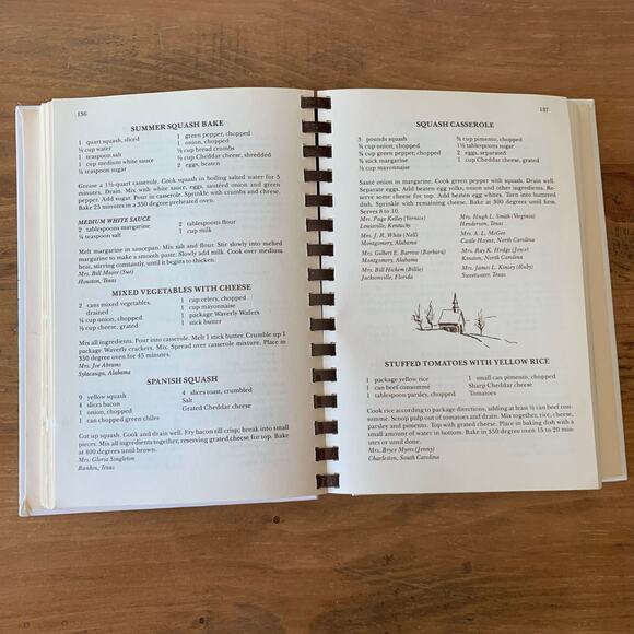 The Pastors' Wives Cookbook Sybil DuBose Wimmer Brothers 1992 Vintage - Picture 8 of 9